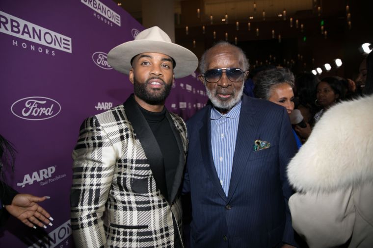 Willie Moore Jr. and Clarence Avant