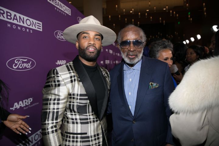 Willie Moore Jr. and Clarence Avant