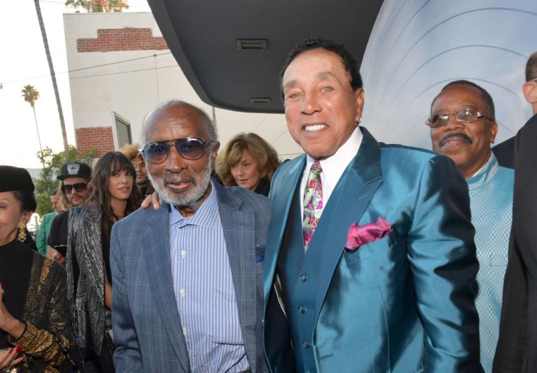 Clarence Avant and Smokey Robinson