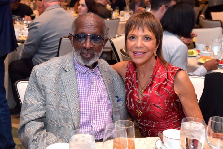 Clarence Avant and Sylvia Rhone