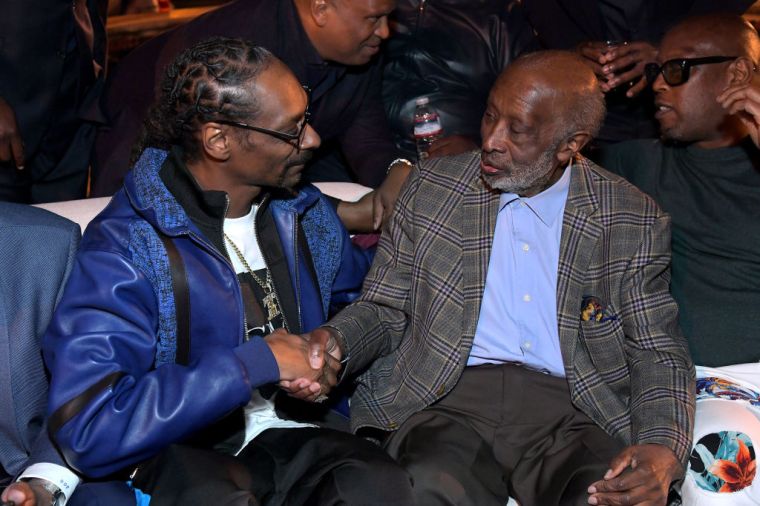 Snoop Dogg and Clarence Avant
