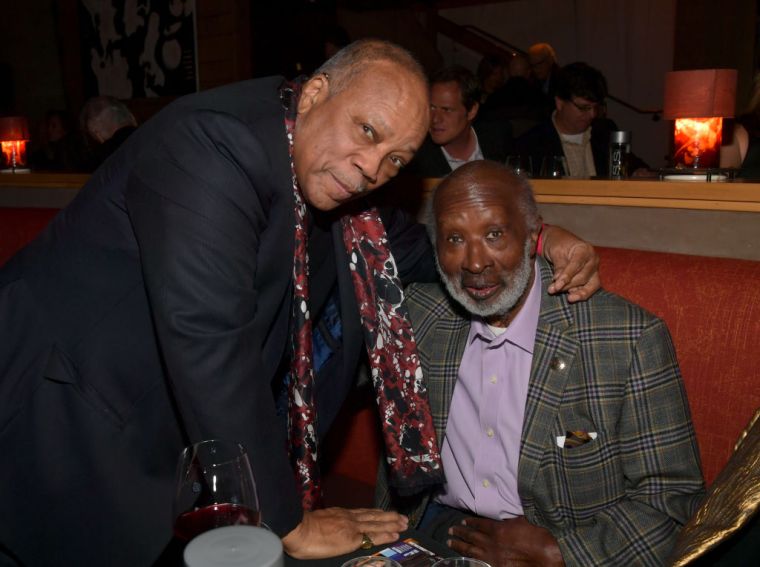 Quincy Jones and Clarence Avant