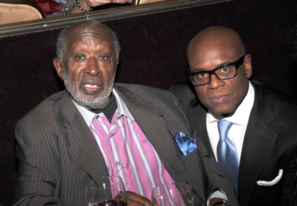 Clarence Avant and L.A. Reid