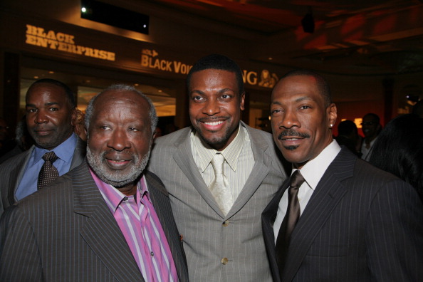 Clarence Avant, Chris Tucker and Eddie Murphy