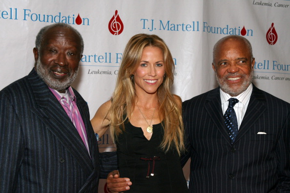 Clarence Avant, Sheryl Crow and Berry Gordy