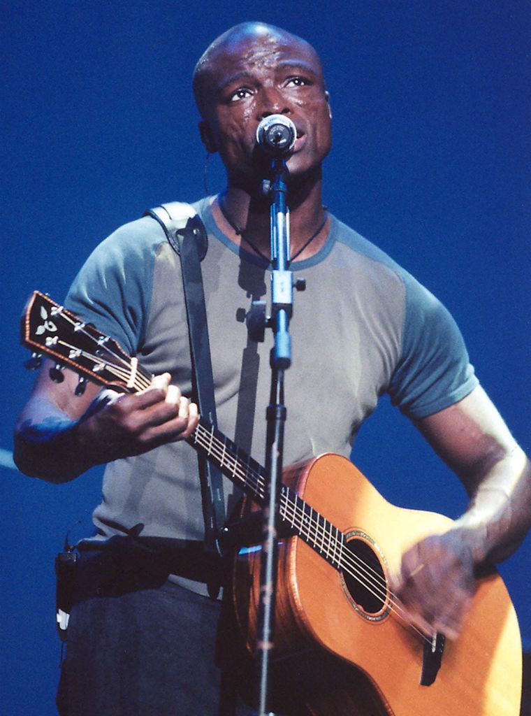 A Live Duet With Seal At An October 2001 Breast Cancer Benefit Concert In LA