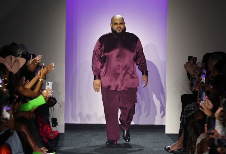 Sergio Hudson at his 2023 NYFW Show