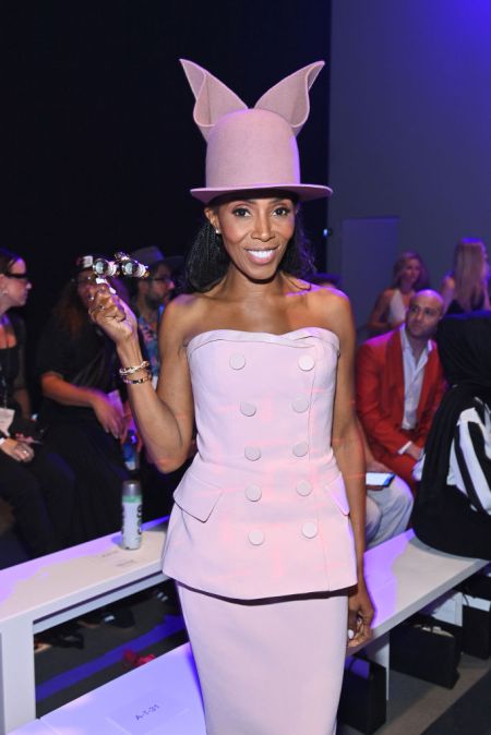 June Ambrose at the 2023 Sergio Hudson NYFW Show