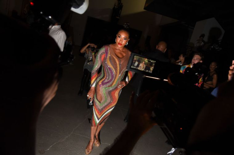 Vivica A. Fox at The LaQuan Smith NYFW Show