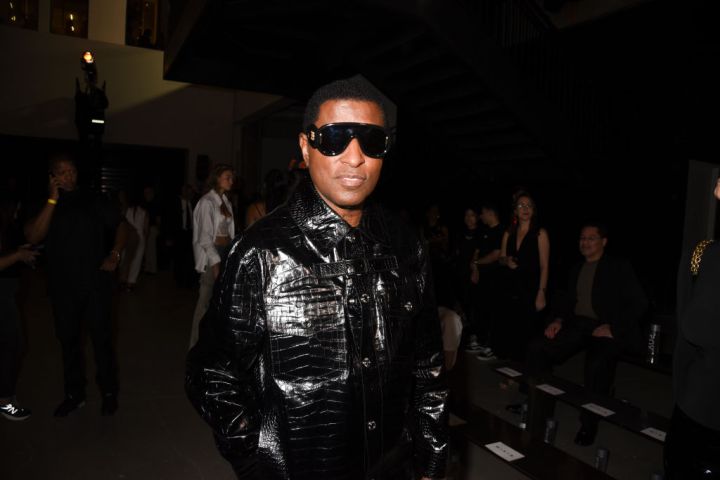 Babyface at The LaQuan Smith NYFW Show