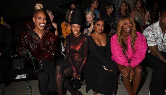 Mary J. Blige, Babyface, Saweetie and More at The LaQuan Smith h NYFW
Show