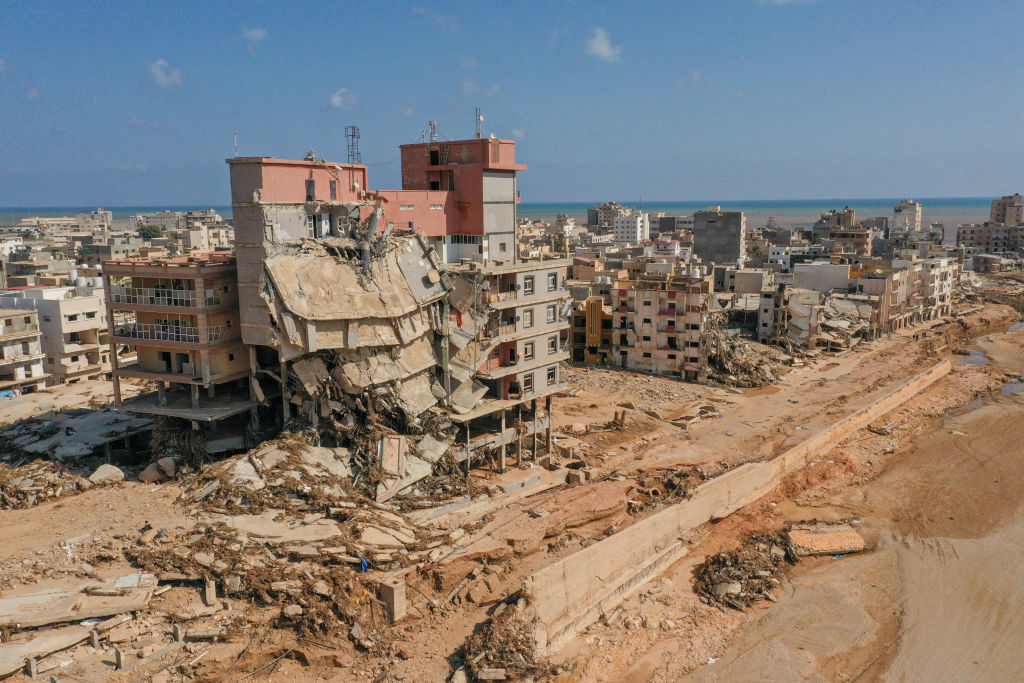 Historic buildings damaged in Libya floods