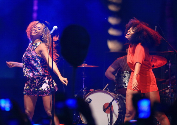 Beyoncé and Solange