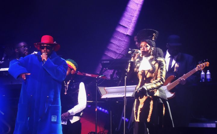 Wyclef Jean and Ms. Lauryn Hill at Global Citizen Festival 2023