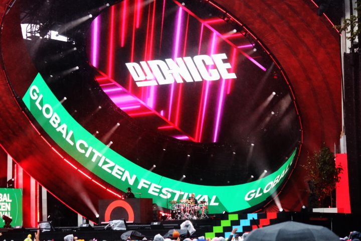 DJ D-Nice at Global Citizen Festival 2023