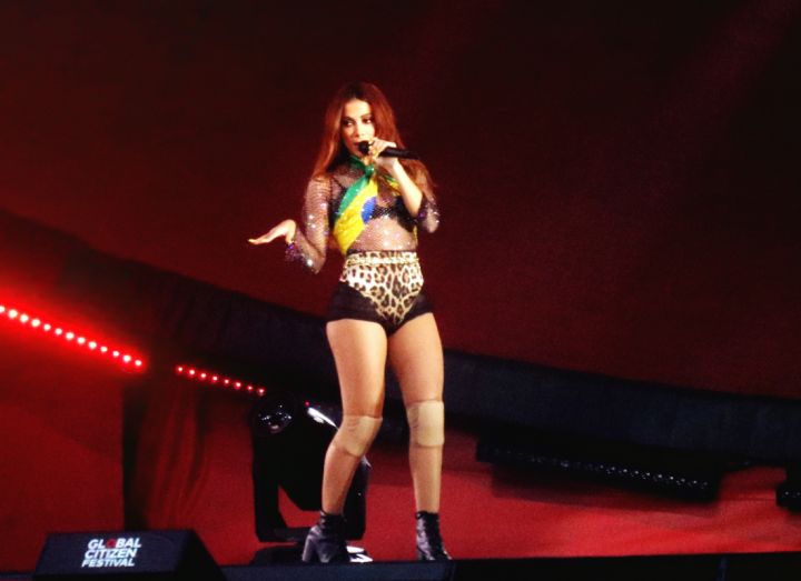 Anitta performs at 2023 Global Citizen Festival