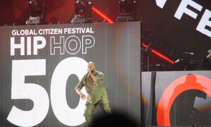 Common performs for "Hip-Hop 50" at Global Citizen Festival 2023