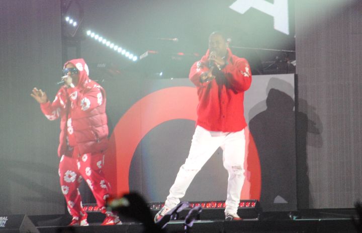 Busta Rhymes and Spliff Star perform for "Hip-Hop 50" at Global Citizen Festival 2023