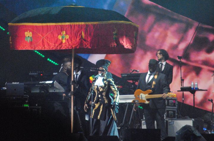 Ms. Lauryn Hill performs at Global Citizen Festival 2023