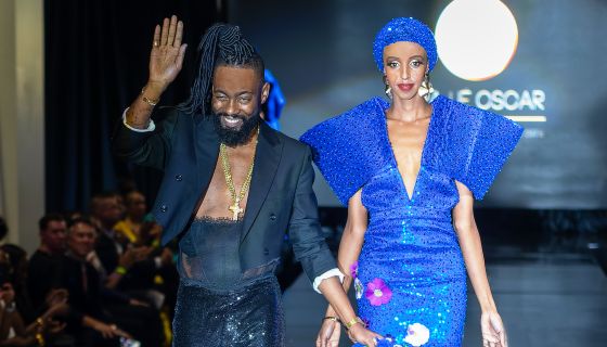 ‘Project Runway’ All Star Prajjé O. Jean Baptiste Debuts Fur-Free
Finale Runway Show At Fashion Week Columbus