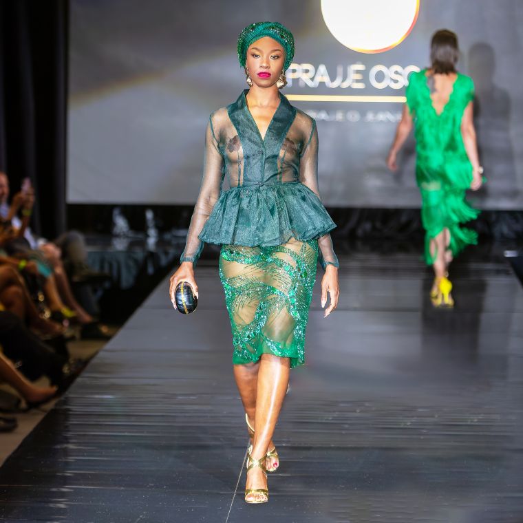 Prajjé O. Jean Baptiste Finale Runway Show For Fashion Week Columbus 2023