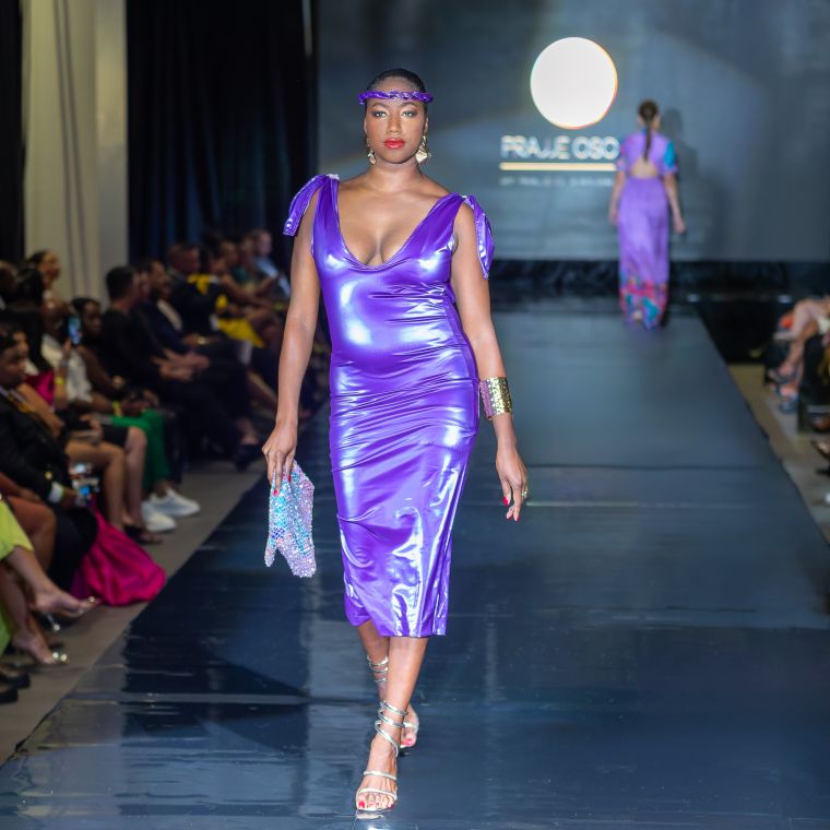 Prajjé O. Jean Baptiste Finale Runway Show For Fashion Week Columbus 2023
