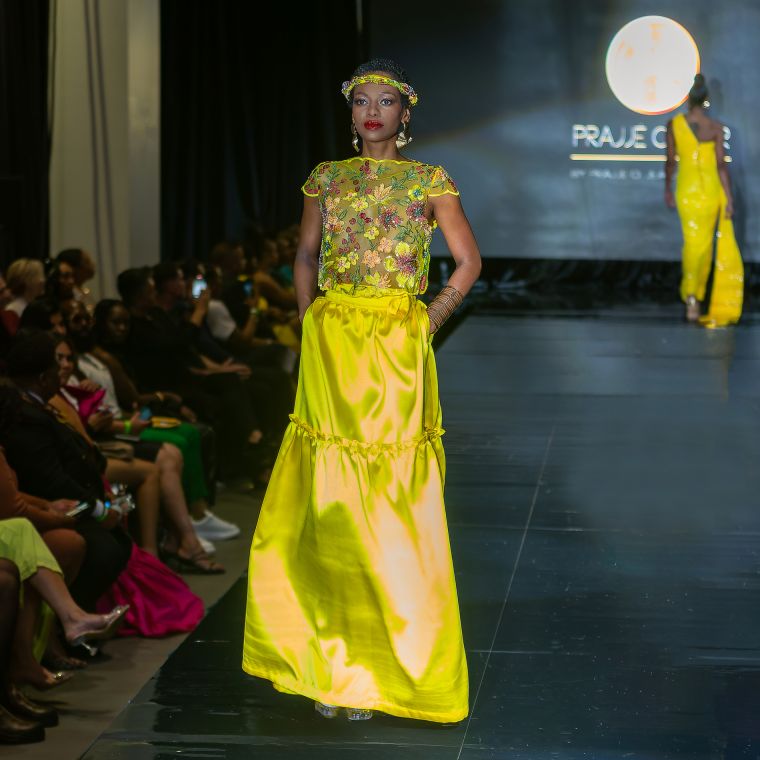 Prajjé O. Jean Baptiste Finale Runway Show For Fashion Week Columbus 2023