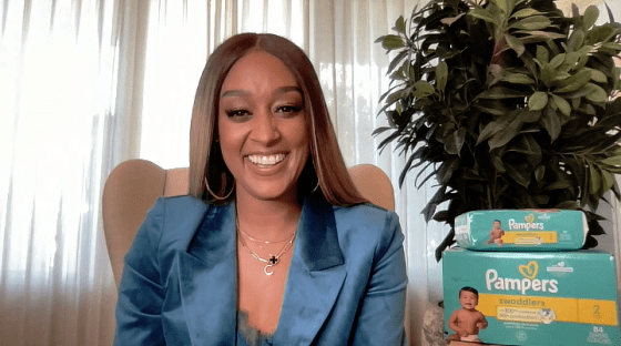 Tia Mowry Talks Diaper Blowouts, Partnering With Pampers And Gives
Twin Tips To Beyoncé