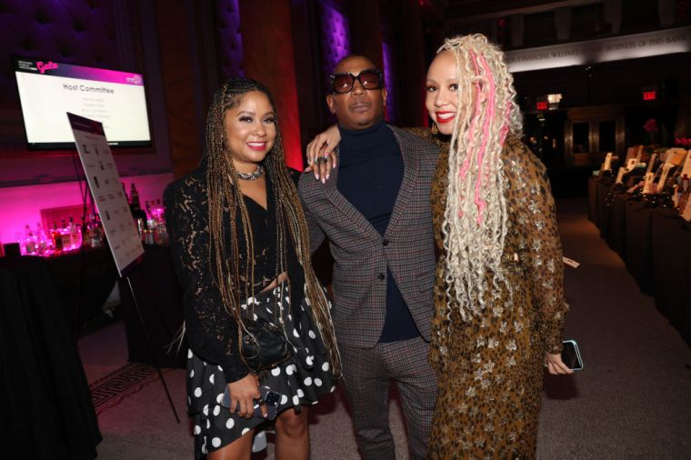 (L to R) Angela Yee, Ja Rule and Jasmine Brand of theJasmineBRAND.com