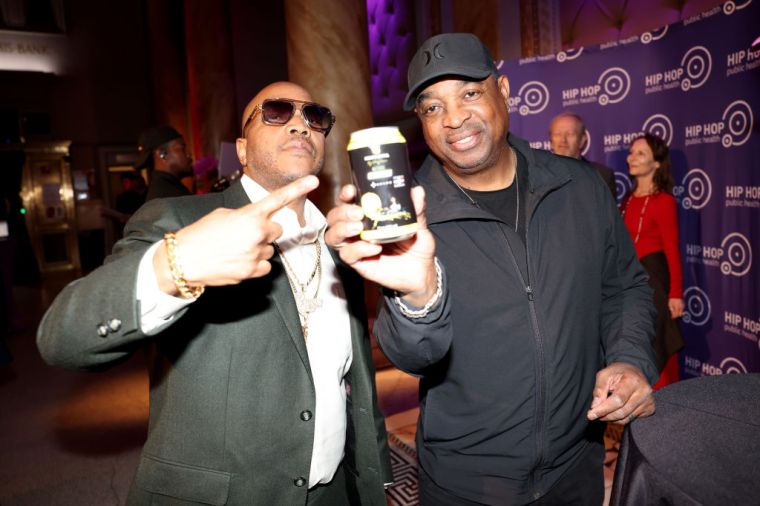 (Lto R) Styles P and Chuck D