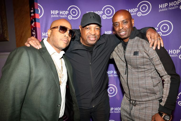 (Lto R) Styles P, Chuck D and Artie Green