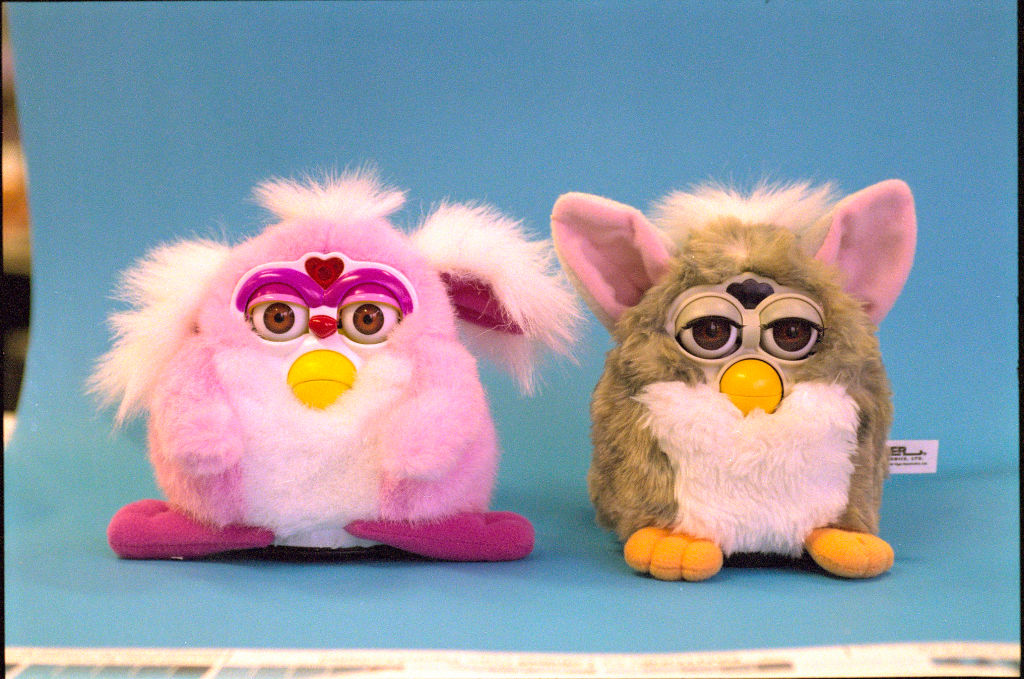 Echter 'Furby' und 'Mowgwai', der falsche 'Furby' 1999