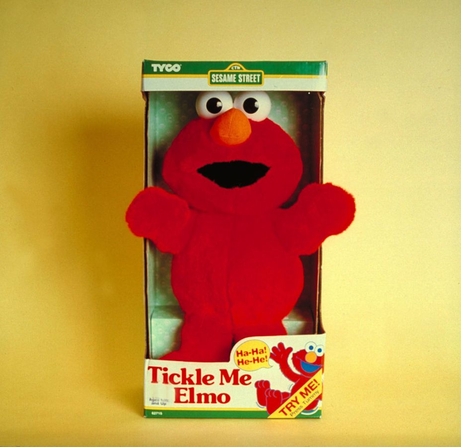 Tyco's Tickle Me Elmo doll, popular toy