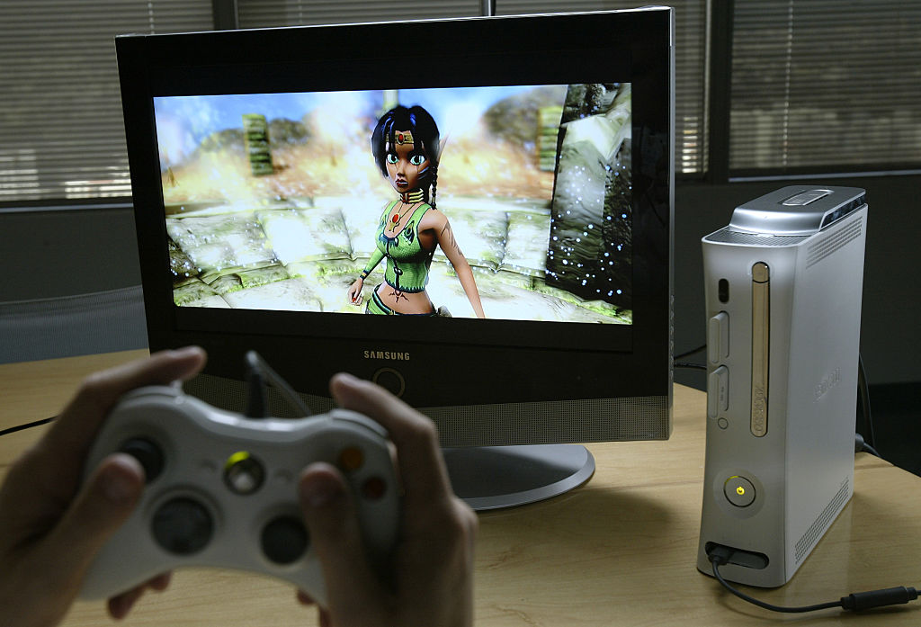 The heroine Kameo from 'Kameo: Elements of Power' for the Microsoft Xbox 360 which is scheduled to