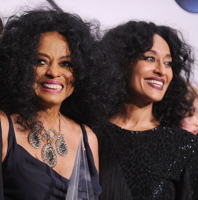 Diana Ross and Tracee Ellis Ross