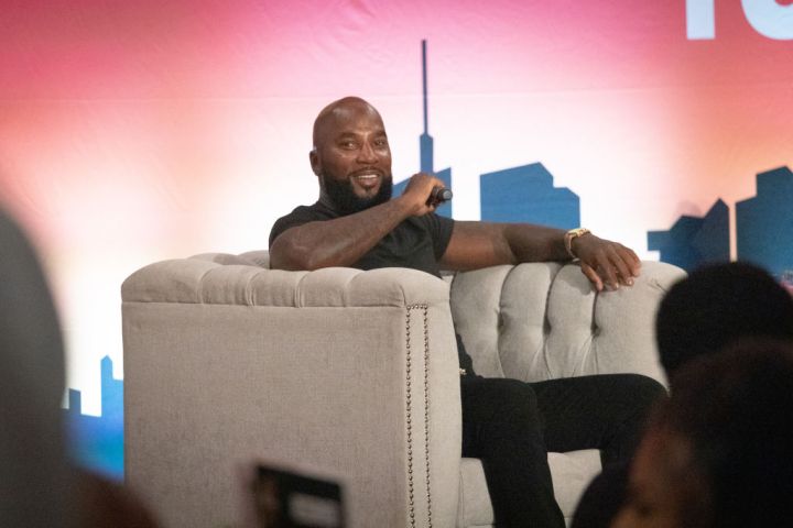 Jeezy interviewed onstage at Black Enterprise's '40 Under 40: Class Of 2023' gala