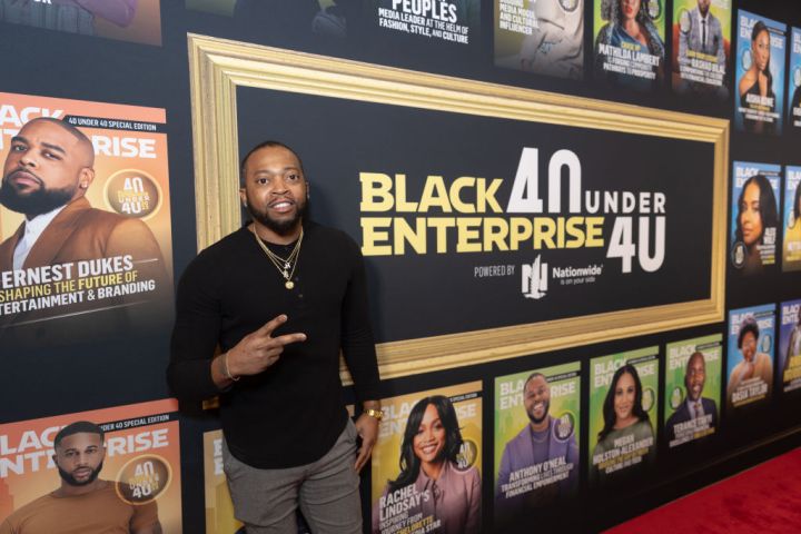 Haron Hargrave attends Black Enterprise's '40 Under 40: Class Of 2023' gala