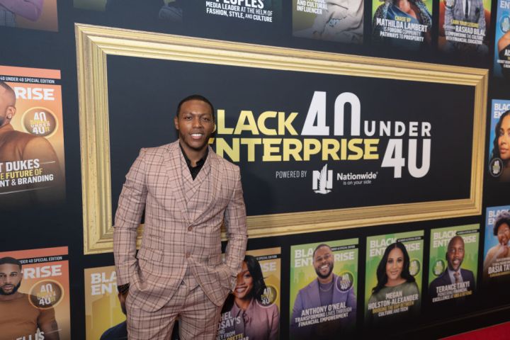 Jermel Howard attends Black Enterprise's '40 Under 40: Class Of 2023' gala
