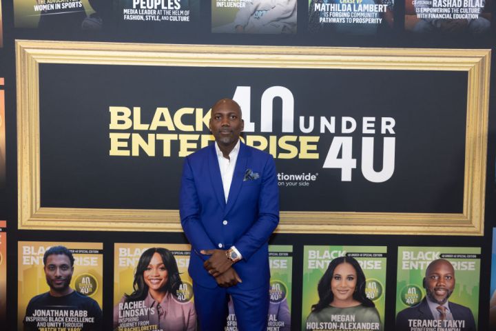 Terance Takyi attends Black Enterprise's '40 Under 40: Class Of 2023' gala