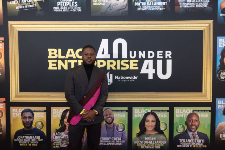 Anthony O'Neal attends Black Enterprise's '40 Under 40: Class Of 2023' gala