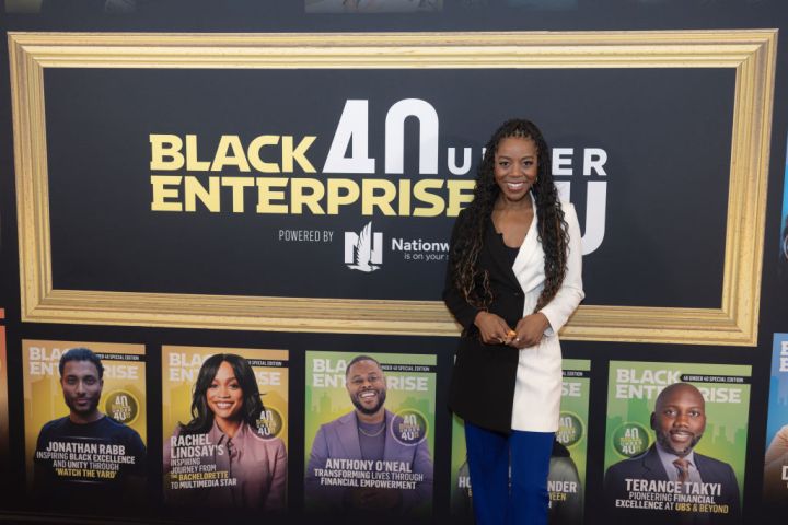 Bianca Peart attends Black Enterprise's '40 Under 40: Class Of 2023' gala