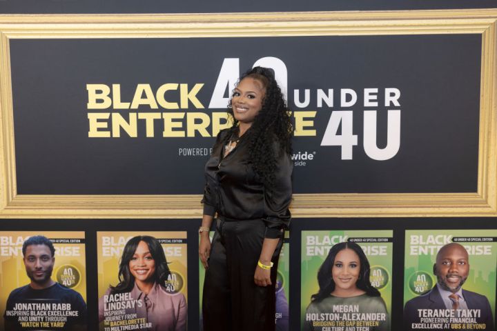 Paris Phillips attends Black Enterprise's '40 Under 40: Class Of 2023' gala