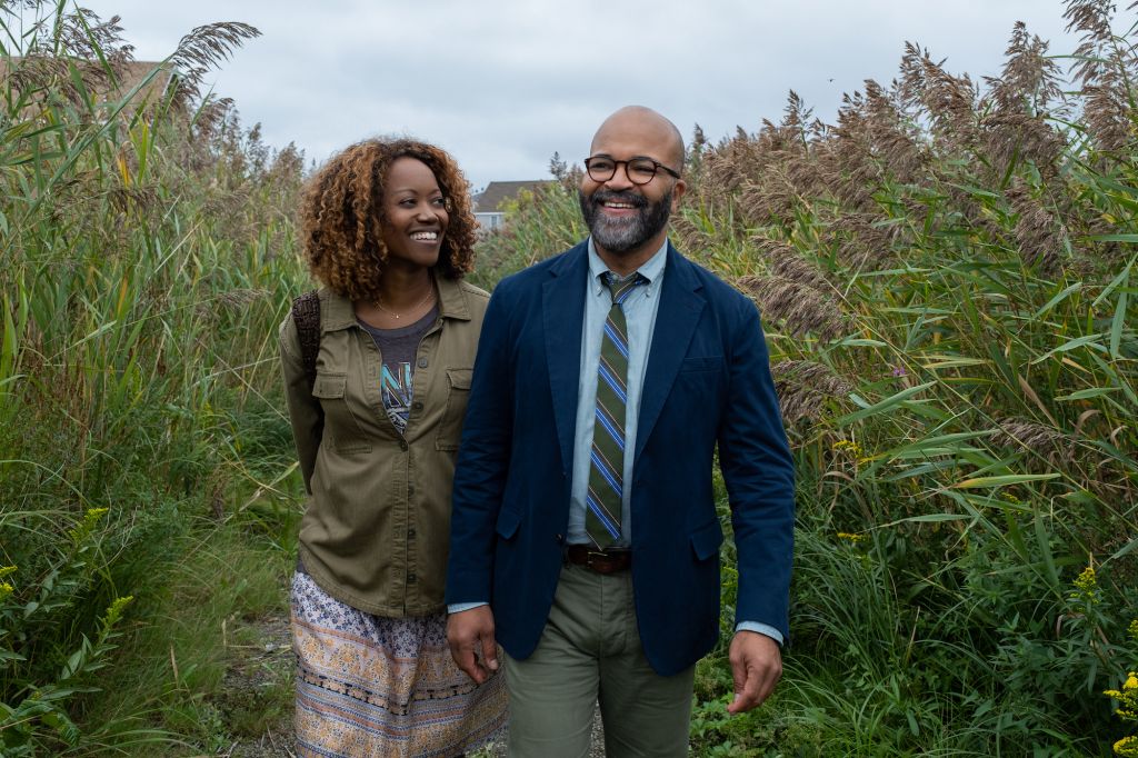 Erika Alexander and Jeffrey Wright in 'American Fiction'