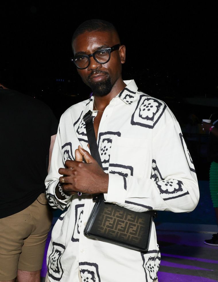 Designer Ugo Mozie at the Meta Sonic Listening Party