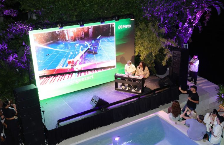 Meta Sonic Listening Party At Miami Art Week