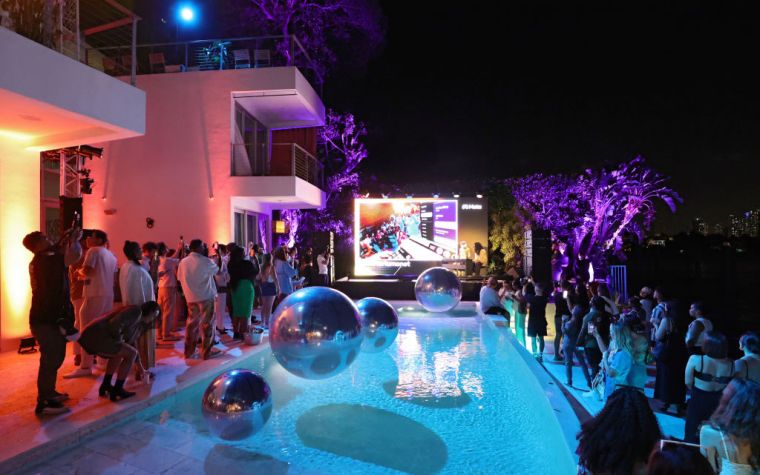 Meta Sonic Listening Party At Miami Art Week