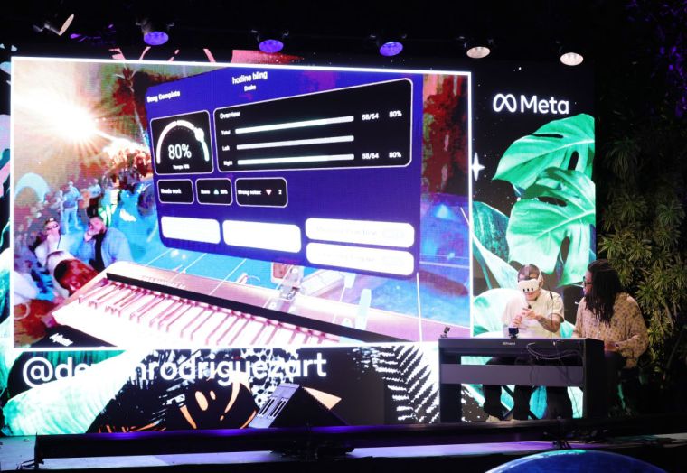 Meta Sonic Listening Party At Miami Art Week