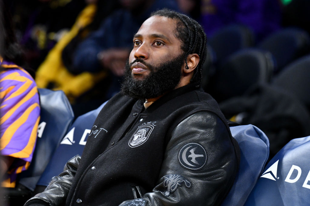 Celebrities At The Los Angeles Lakers Game