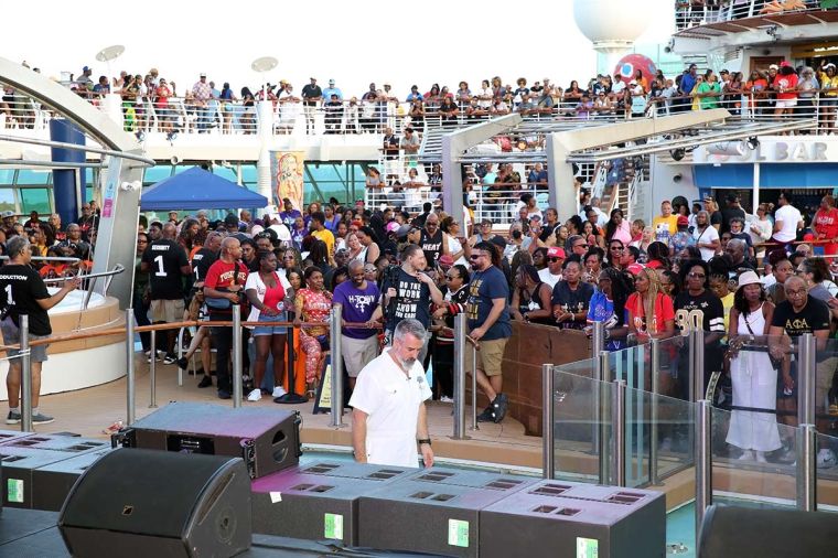 Represent Night on the 2023 Tom Joyner Fantastic Voyage