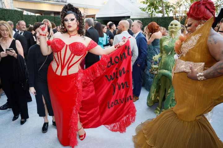 The Good, Bad, and Wild Emmy Awards Fashions: Cast members from "RuPaul's Drag Race"
